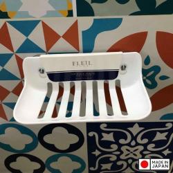 Giá đựng mút rửa chén, xà bông tắm Freille - Màu nâu_6