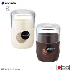 Hộp đựng tăm Inomata Enough 80ml - Màu nâu_9
