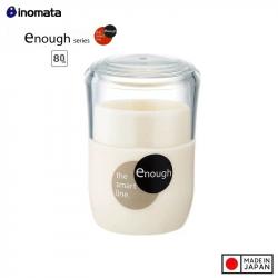 Hộp đựng tăm Inomata Enough 80ml - màu trắng_A