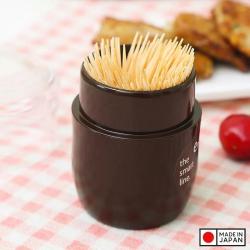 Hộp đựng tăm Inomata Enough 80ml - màu trắng_6