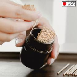 Hộp đựng tăm Inomata Enough 80ml - màu trắng_4