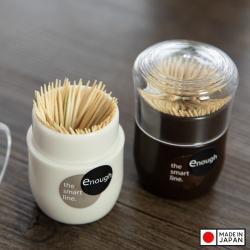 Hộp đựng tăm Inomata Enough 80ml - màu trắng_7