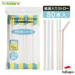 Set 80 ống hút bọc giấy Torune Freshful Ø6x210mm_3