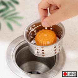 Viên diệt khuẩn, khử mùi hôi bồn rửa - Hương cam_4