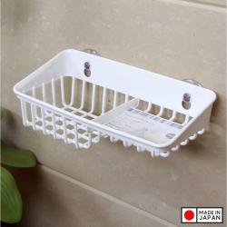 Giá đựng xà bông có núm hít chân không - Màu trắng_3