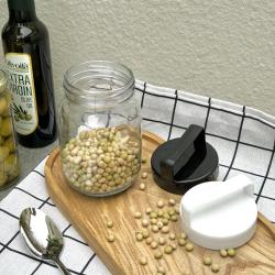 Hũ thủy tinh có quai xách Echo Glass Bottle 450ml_4