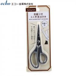 Kéo thủ công mini có thước đo Echo Metal 13cm_4