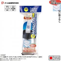 Khay đá có nắp 4 viên Pearl Metal Coolland Ice_A