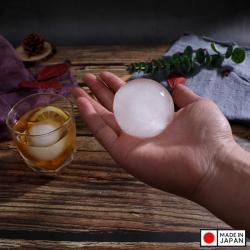 Khay đá tròn 03 viên size lớn Yukipon_9