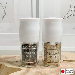 Lọ/ hũ xay tiêu cầm tay thủy tinh Echo Metal_5