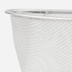 Rổ góc inox hình tam giác có chân đế Echo Metal_10