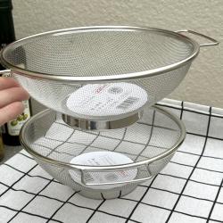 Rổ inox có tay cầm Echo 20cm_8