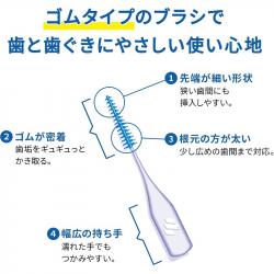 Set 20 chiếc bàn chải kẽ răng cao su mềm hình chữ I SSSS-SS_2