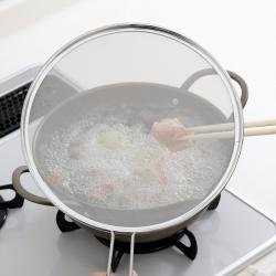 Tấm chắn dầu mỡ có tay cầm Echo Ø25cm_3