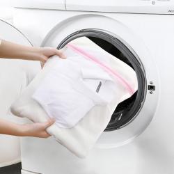 Túi lưới giặt quần áo Seiwa Pro 54×Ø42cm - Màu xanh_5