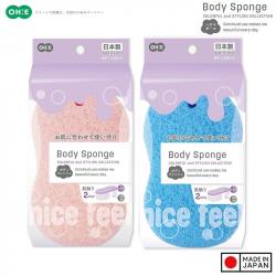 Mút tắm tạo bọt cao cấp Ohe Body Fresh - Hồng_8