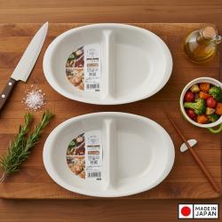 Khay ăn chia 2 ngăn dành cho bé Nakaya 600ml_6