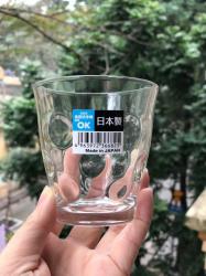 Bộ 04 cốc thủy tinh cao cấp chịu nhiệt họa tiết tròn Lush 240ml_5