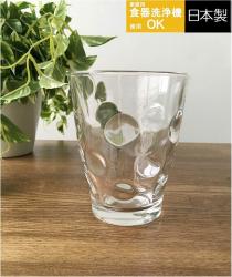 Bộ 04 cốc thủy tinh cao cấp chịu nhiệt họa tiết tròn Lush 315ml_3