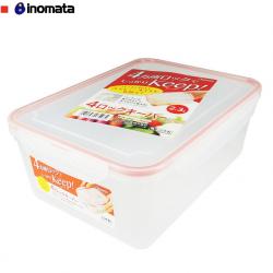 Hộp đựng thực phẩm chữ nhật Inomata 2.3L_9