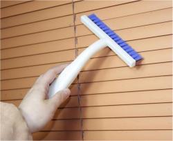 Bàn chải vệ sinh rèm cửa, cửa kính Kokubo 26cm_4