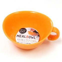 Bát ăn cho bé có quai Kokubo Meal Bowl Ø15cm - Màu vàng cam_7