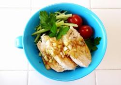 Bát ăn cho bé có quai Kokubo Meal Bowl Ø15cm - Màu xanh dương_3