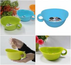 Bát ăn cho bé có quai Kokubo Meal Bowl Ø15cm - Màu xanh dương_6