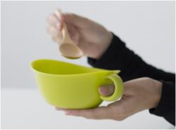 Bát ăn cho bé có quai Kokubo Meal Bowl Ø15cm - Màu xanh lá_2