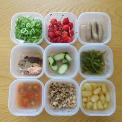 Bộ 3 hộp thực phẩm Nakaya 300ml - Nắp trắng_5