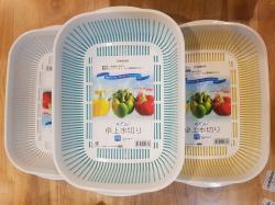 Bộ khay đựng rau củ chữ nhật Nakaya 1,7L_7