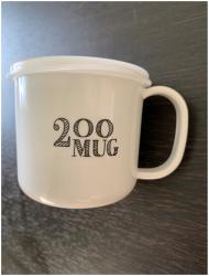 Cốc nhựa nắp mềm dành cho bé Nakaya 200ml - Màu trắng_4