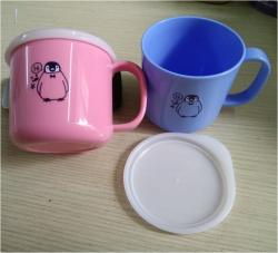 Cốc nhựa nắp mềm dành cho bé Nakaya 200ml P/B (Xanh/ Hồng)_8