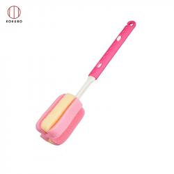Dụng cụ cọ rửa bình nước cán dài Kokubo - Màu hồng_7