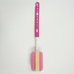 Dụng cụ cọ rửa bình nước cán dài Kokubo - Màu hồng_4
