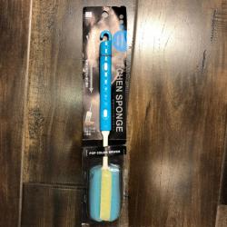 Dụng cụ cọ rửa bình nước cán dài Kokubo - Màu xanh/blue_6