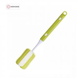 Dụng cụ cọ rửa bình nước cán dài Kokubo - Màu xanh/green_2