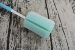 Dụng cụ cọ rửa bình nước cán dài Kokubo - Màu xanh/blue_7