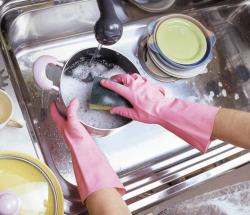 Găng tay cao su mềm Dunlop Size S - màu hồng (39-221)_5