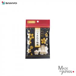 Gói 50 tăm bông ngoáy tai kháng khuẩn Sanyo Nhật Bản_8