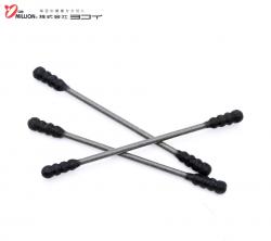 Hộp 110 tăm bông kháng khuẩn than hoạt tính Sanritsu- Black_4
