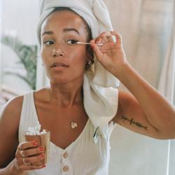 Hộp 110 tăm bông ngoáy tai kháng khuẩn Sanyo Swab_15