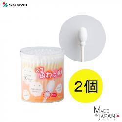 Hộp 110 tăm bông ngoáy tai kháng khuẩn Sanyo Swab_2