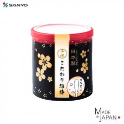 Hộp 180 tăm bông ngoáy tai kháng khuẩn Sanyo Nhật Bản_A