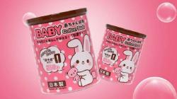 Hộp 250 tăm bông kháng khuẩn hình thỏ cho bé Sanyo_7