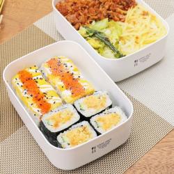 Hộp đựng thực phẩm chữ nhật White Pack 800ml_7