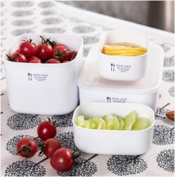 Hộp đựng thực phẩm chữ nhật White Pack 900ml_9