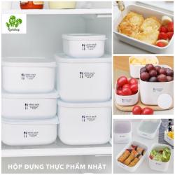 Hộp đựng thực phẩm chữ nhật White Pack 900ml_8