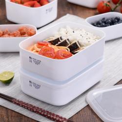 Hộp đựng thực phẩm chữ nhật White Pack 900ml_2