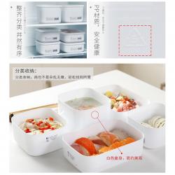 Hộp đựng thực phẩm vuông White Pack 700ml_3